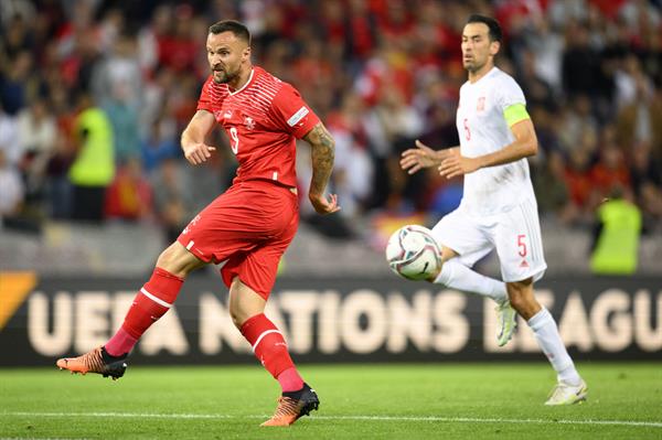 España vs Suiza en Nations League