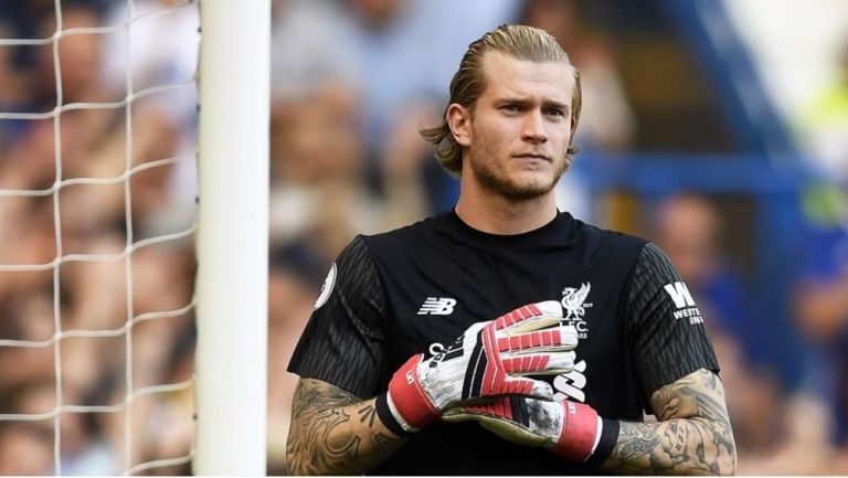 Loris Karius con Liverpool