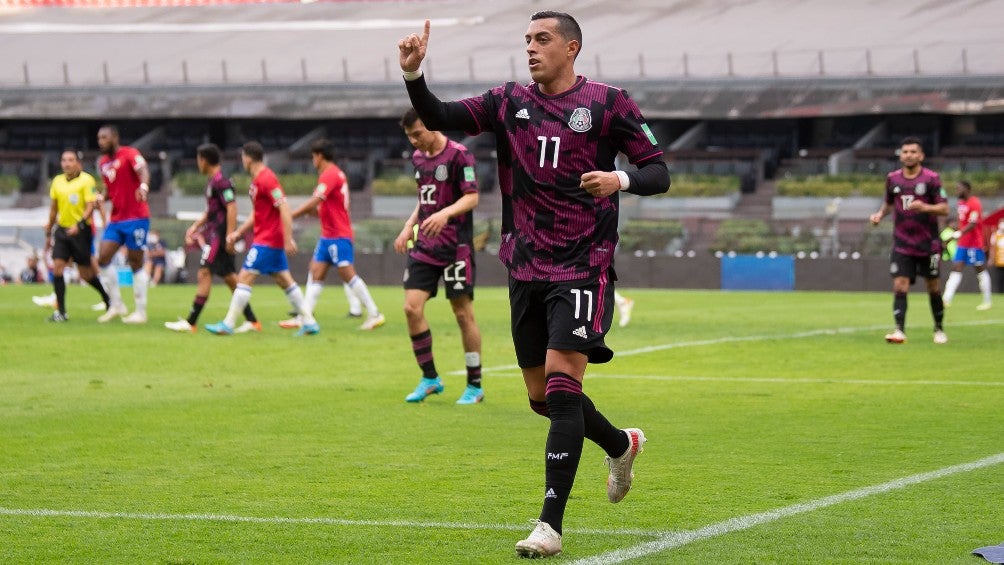 Funes Mori con la Selección Mexicana