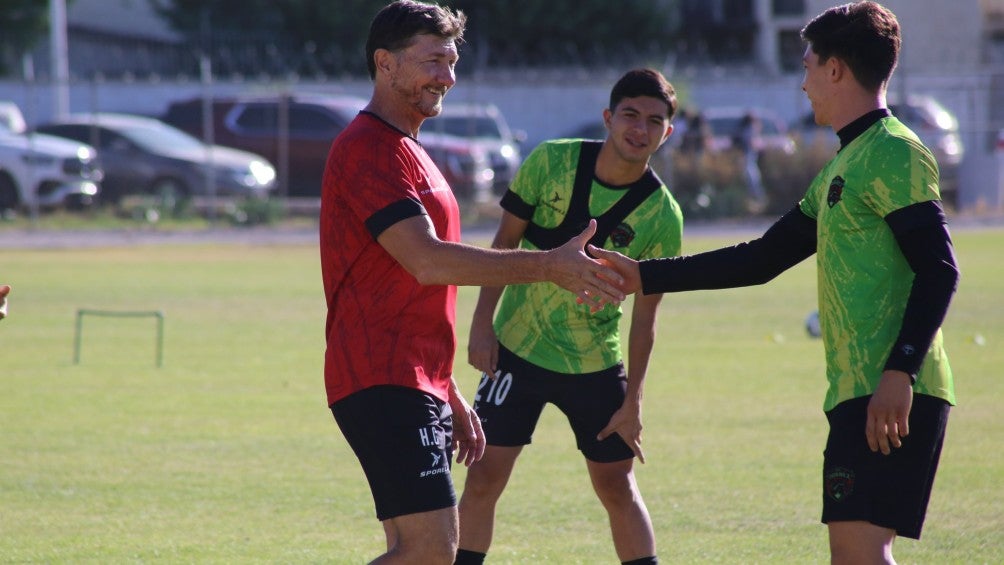 Hernán Cristante con el FC Juárez