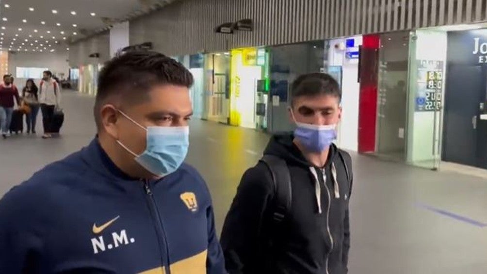 Gustavo Del Prete a su llegada a México: 'Pumas es un club muy grande, me gustó el desafío'