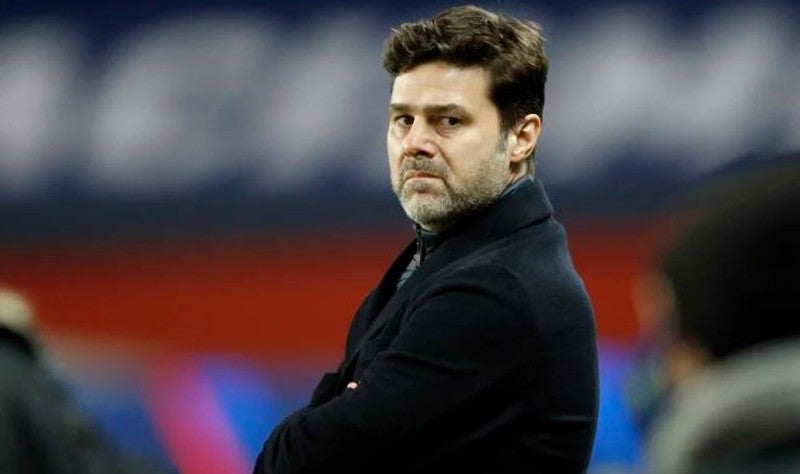 Pochettino dirigiendo al club parisino