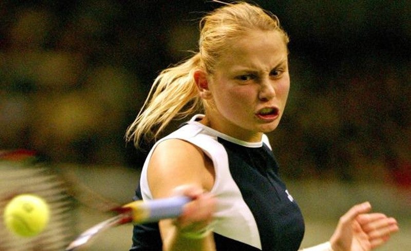 Dokic en partido de 2004