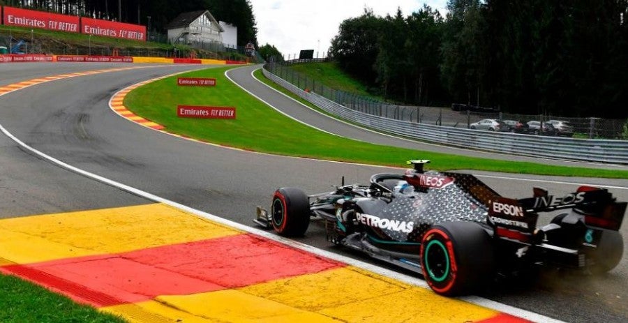 Carrera en Spa-Francorchamps en Belgica