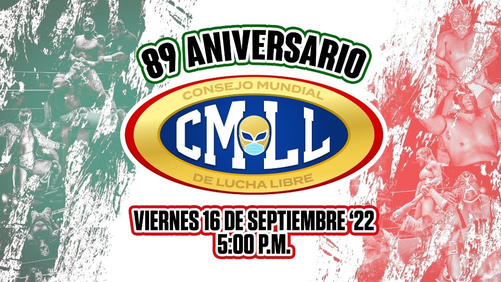 CMLL festejará su aniversario 89 en septiembre