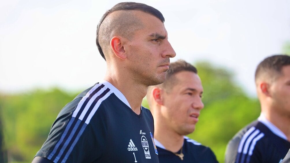 Nahuel Guzmán durante la pretemporada de Tigres