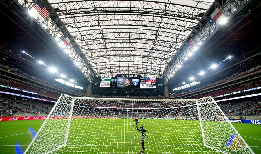 El NRG Stadium previo a partido de futbol