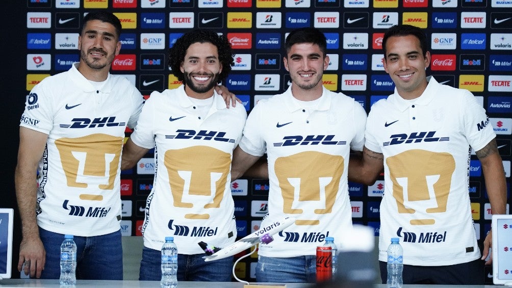 Pumas: Se presentaron los refuerzos universitarios de cara al Apertura 2022