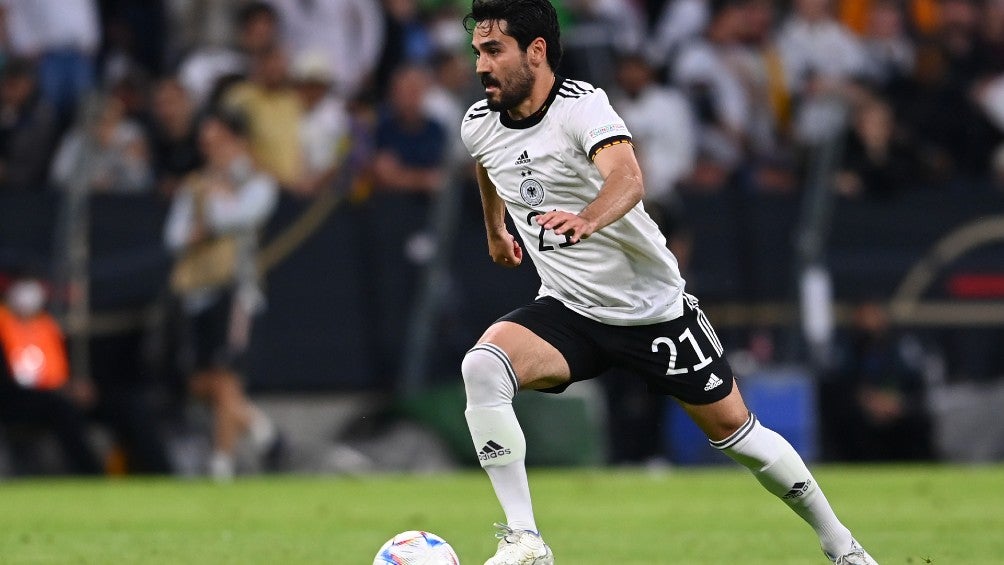 Ilkay Gündogan en partido con Alemania