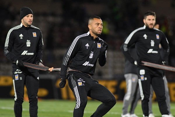 Rafael Carioca durante entrenamiento con Tigres