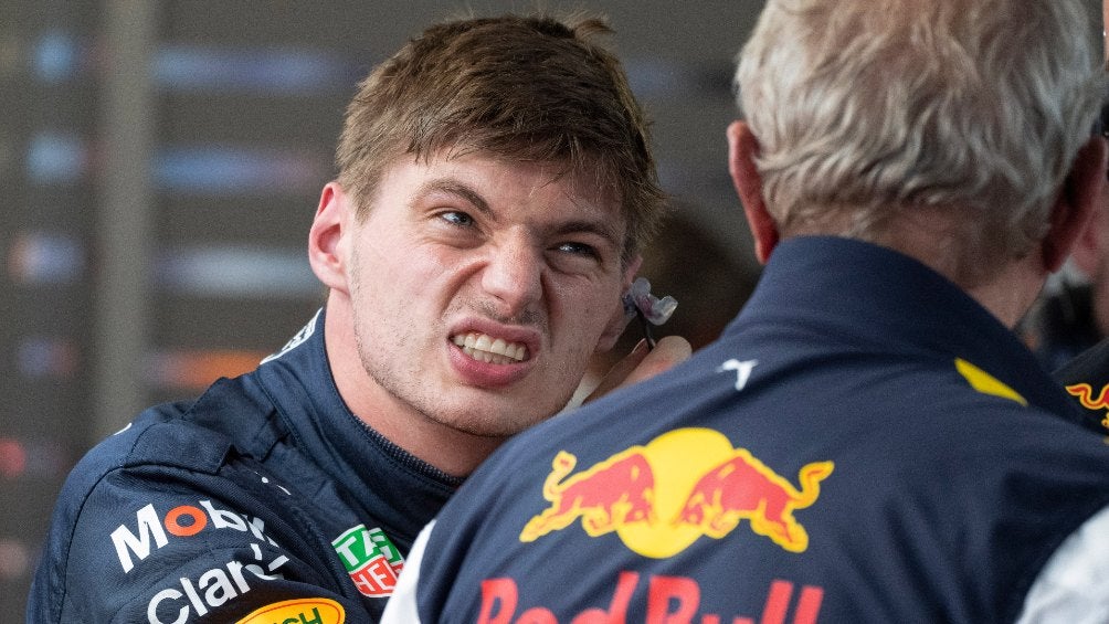 Max Verstappen después de la segunda sesión de práctica