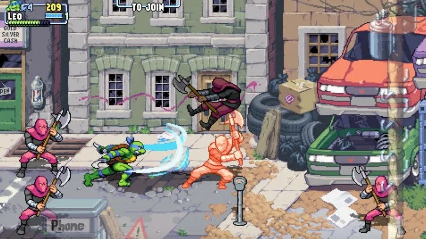 Nuevo juego de las Tortugas Ninja