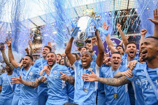 Manchester City consigue el título de la Premier League 2021-2022