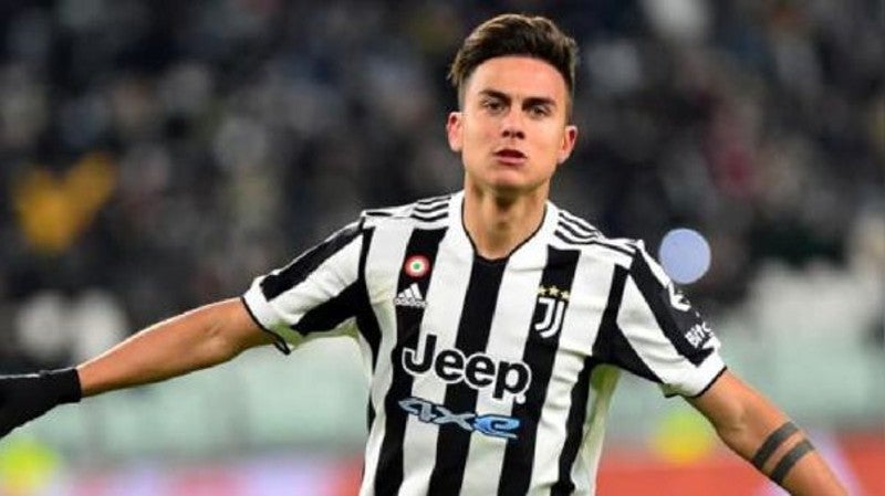 Paulo Dybala con la Jvuentus