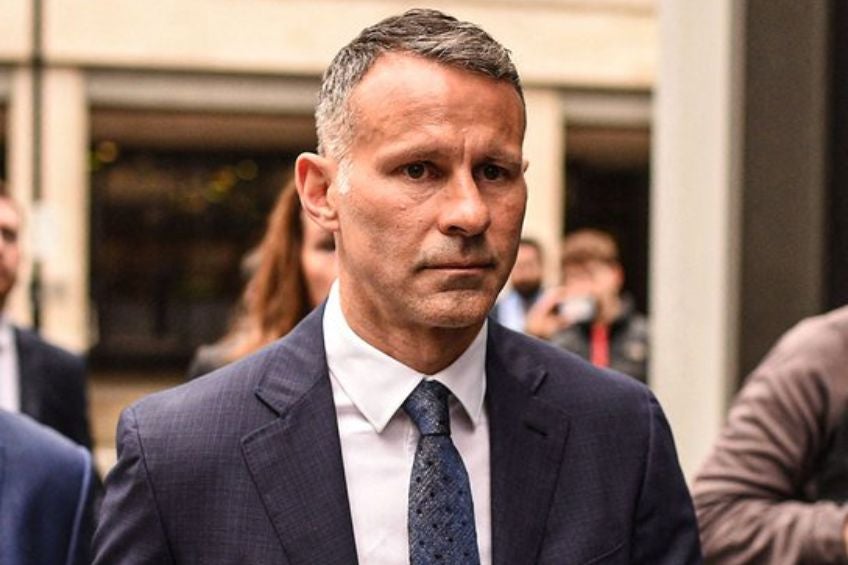 Ryan Giggs tras ser acusado de agresión a dos mujeres