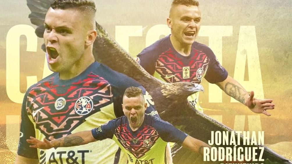 Jonathan Rodríguez es oficialmente jugador de las Águilas