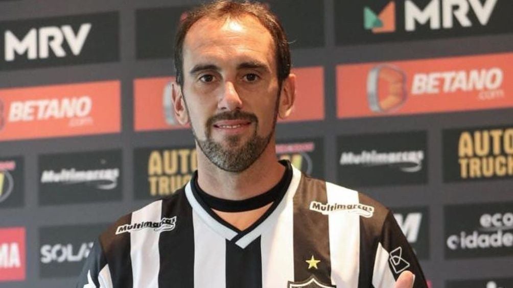 Diego Godín, defensa del Atlético Mineiro