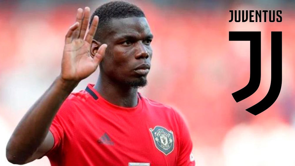 Paul Pogba en juego con el United