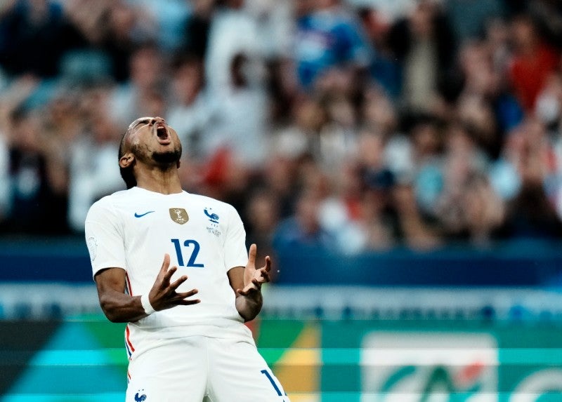 Christopher Nkunku en partido de la Nations League