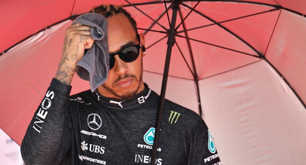 Lewis Hamilton tras un Gran Premio