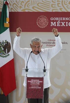 Andrés Manuel López Obrador en conferencia de prensa