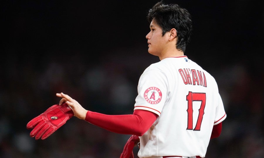 Ohtani en juego con so Angels