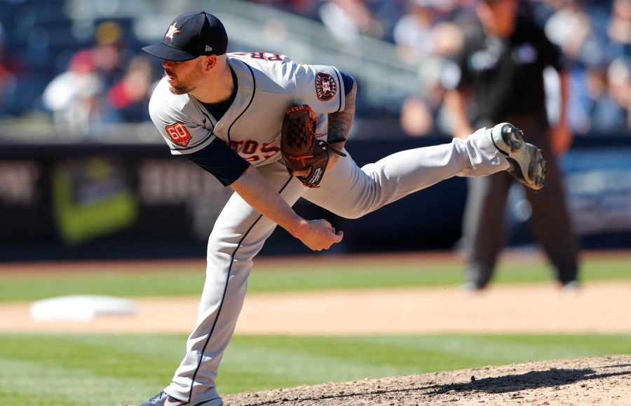 Ryan Pressly cerró la obra para los Astros