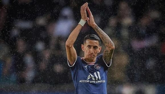 Ángel Di María con el PSG