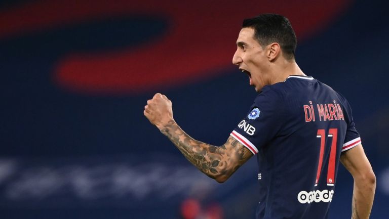 Ángel Di María con el PSG