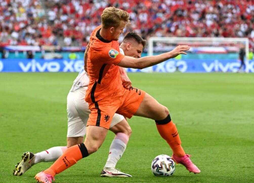 Matthijs De Ligt con la selección de Países Bajos