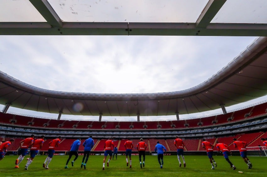 Entrenamiento de Chivas