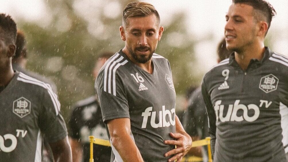 Héctor Herrera tuvo su primer día en el Dynamo Houston