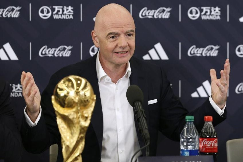 Gianni Infantino en un evento de la FIFA