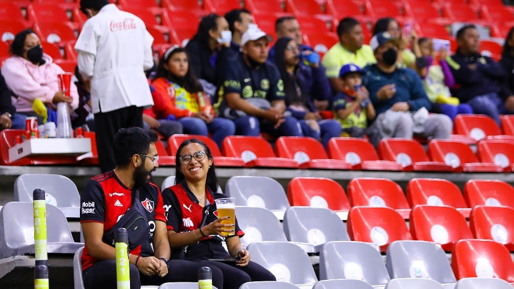 Afición de América y Atlas previo al partido 