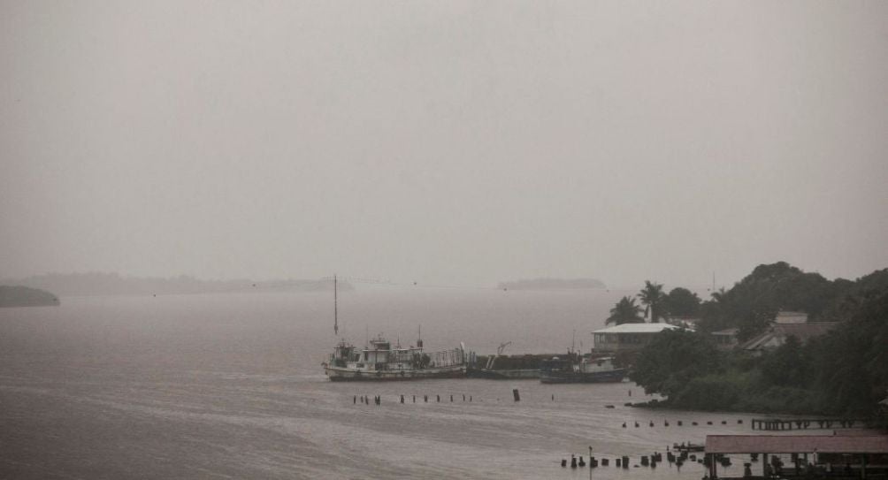 Municipio de Nicaragua tras las lluvias intensas provocadas por Bonnie