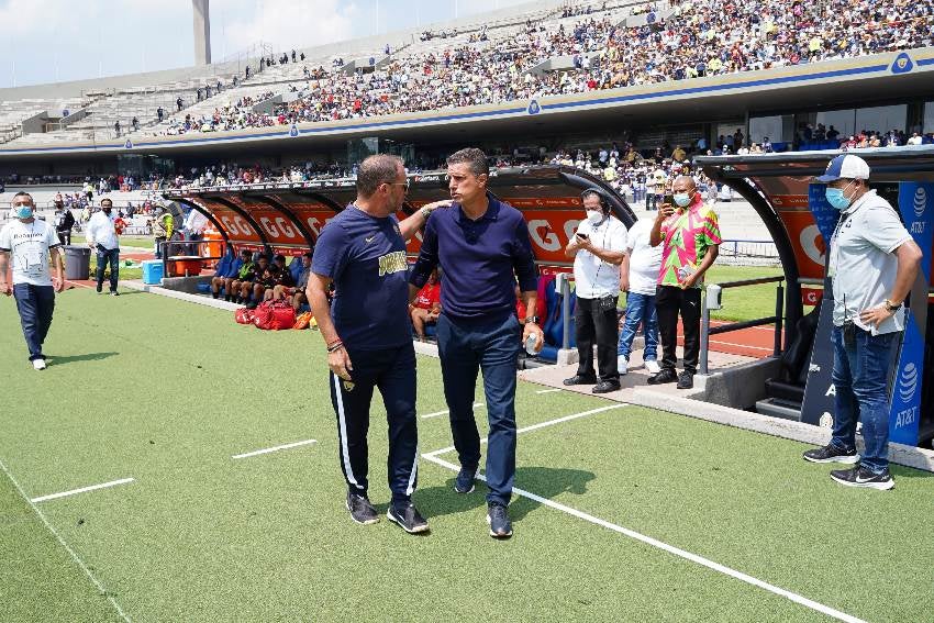 Valiño en el empate ante Pumas