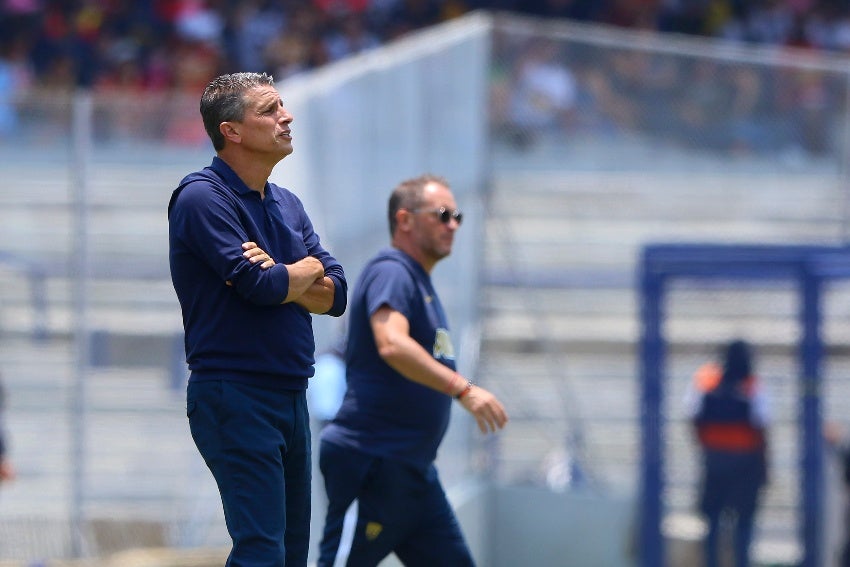 Valiño en el empate ante Pumas