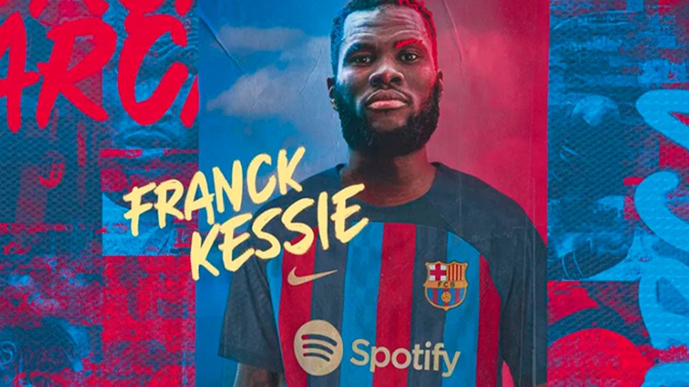 Frank Kessie, presentado con los Blaugranas