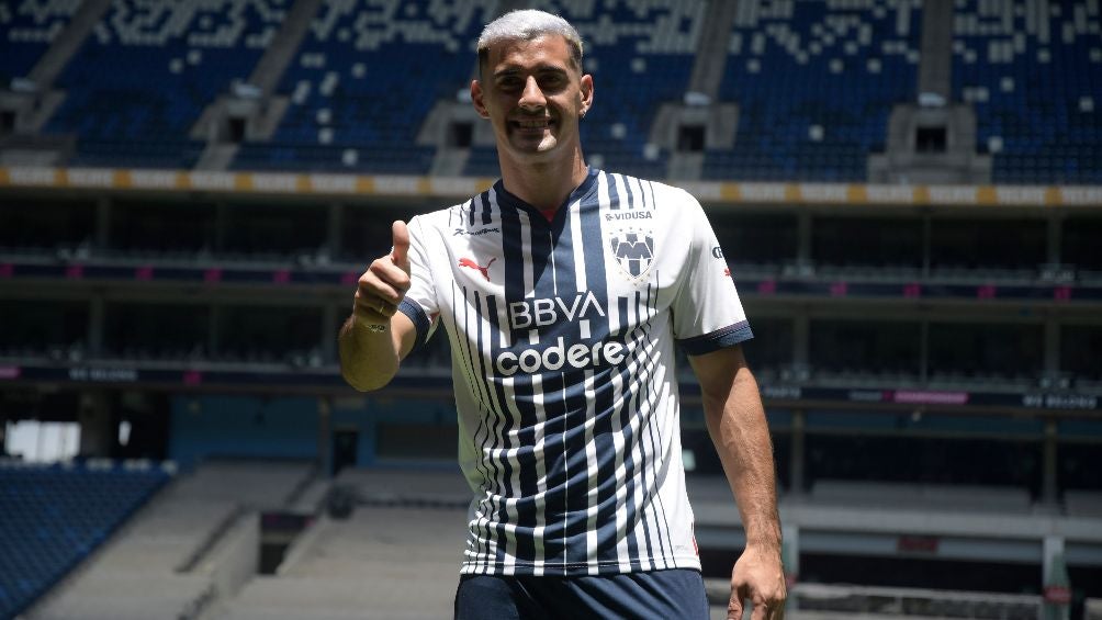 Berterame ya lució el uniforme de Rayados