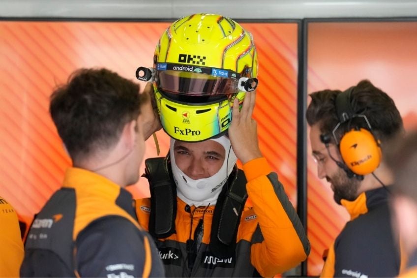 Lando Norris tras el GP de Silverstone