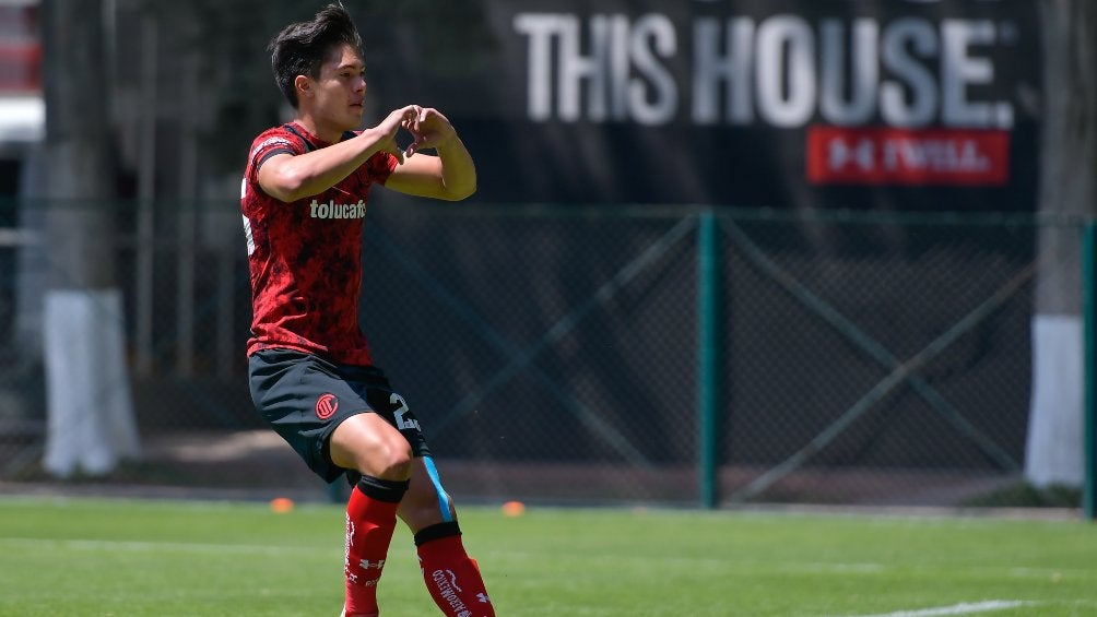 Juan Pablo González como jugador del Toluca