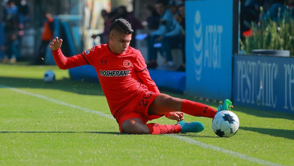 Juan Pablo González como jugador del Toluca