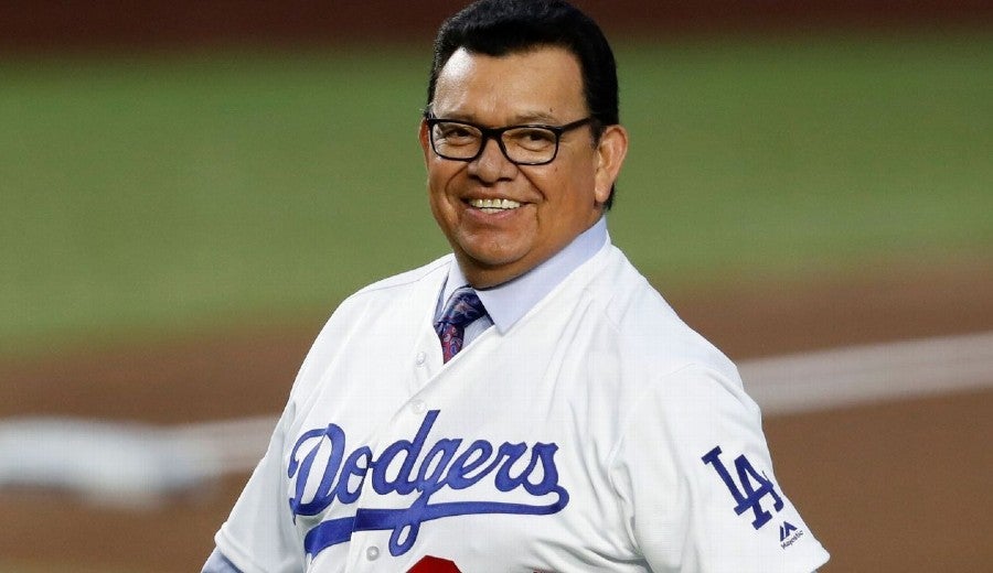 Fernando Valenzuela con los Dodgers