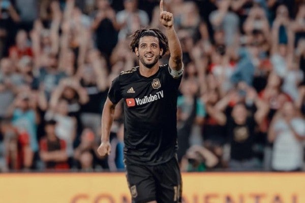 Carlos Vela con el LAFC