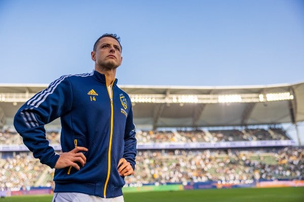 Javier 'Chicharito' Hernández con el LA Galaxy