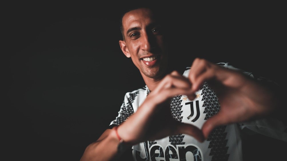 Ángel Di Maria firmó por un año con la Juventus