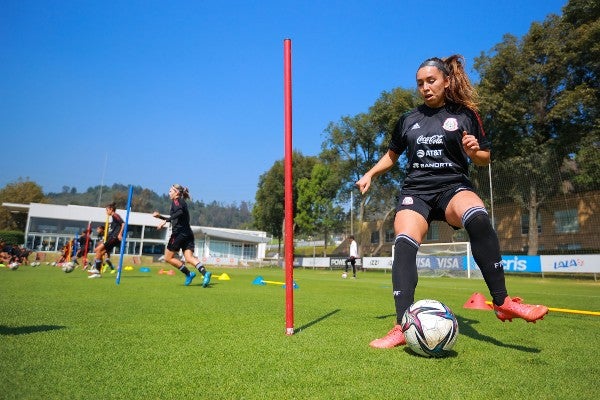 Anika Rodriguez con la Selección Mexicana