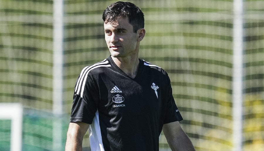 Luca de la Torre ya entrenó con el Celta