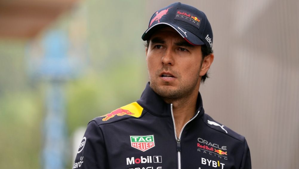 Checo Pérez, piloto de Red Bull