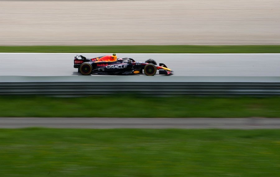 Checo Pérez en el GP de Austria